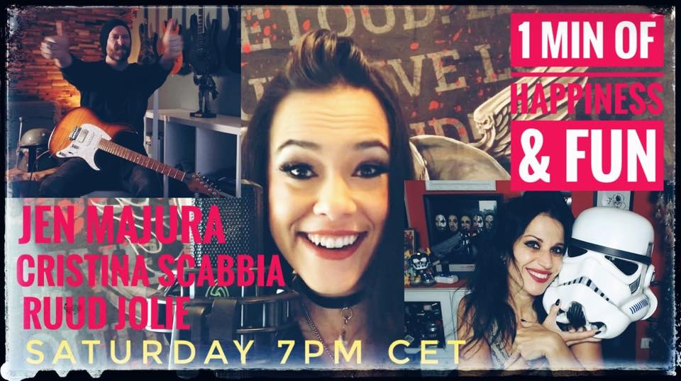 Watch this epic Jen Majura, Cristina Scabbia and Ruud Jolie